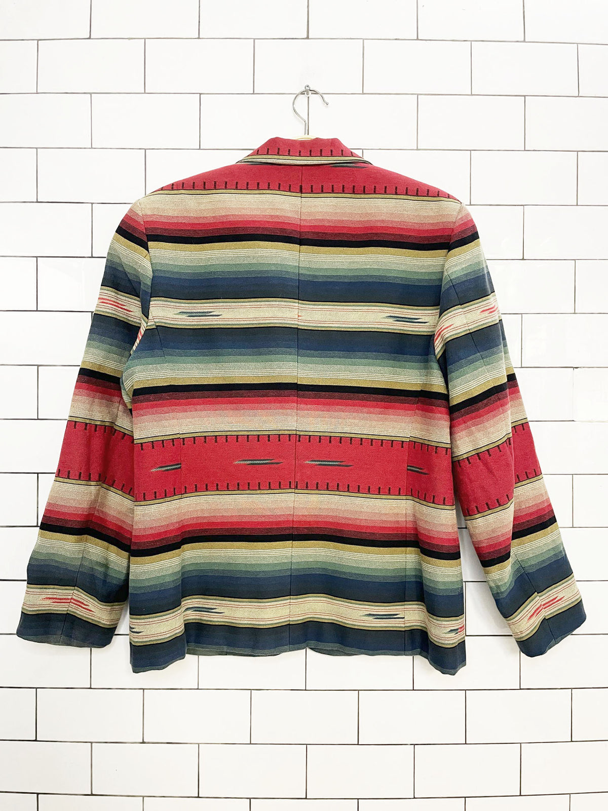 vintage compagnie internationale express woven southwestern jacket | made in usa