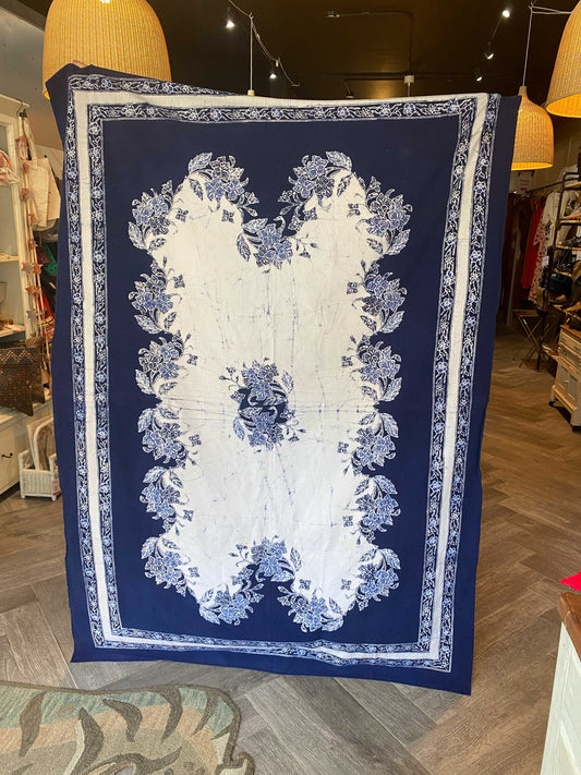 vintage wax dye beach/park blanket