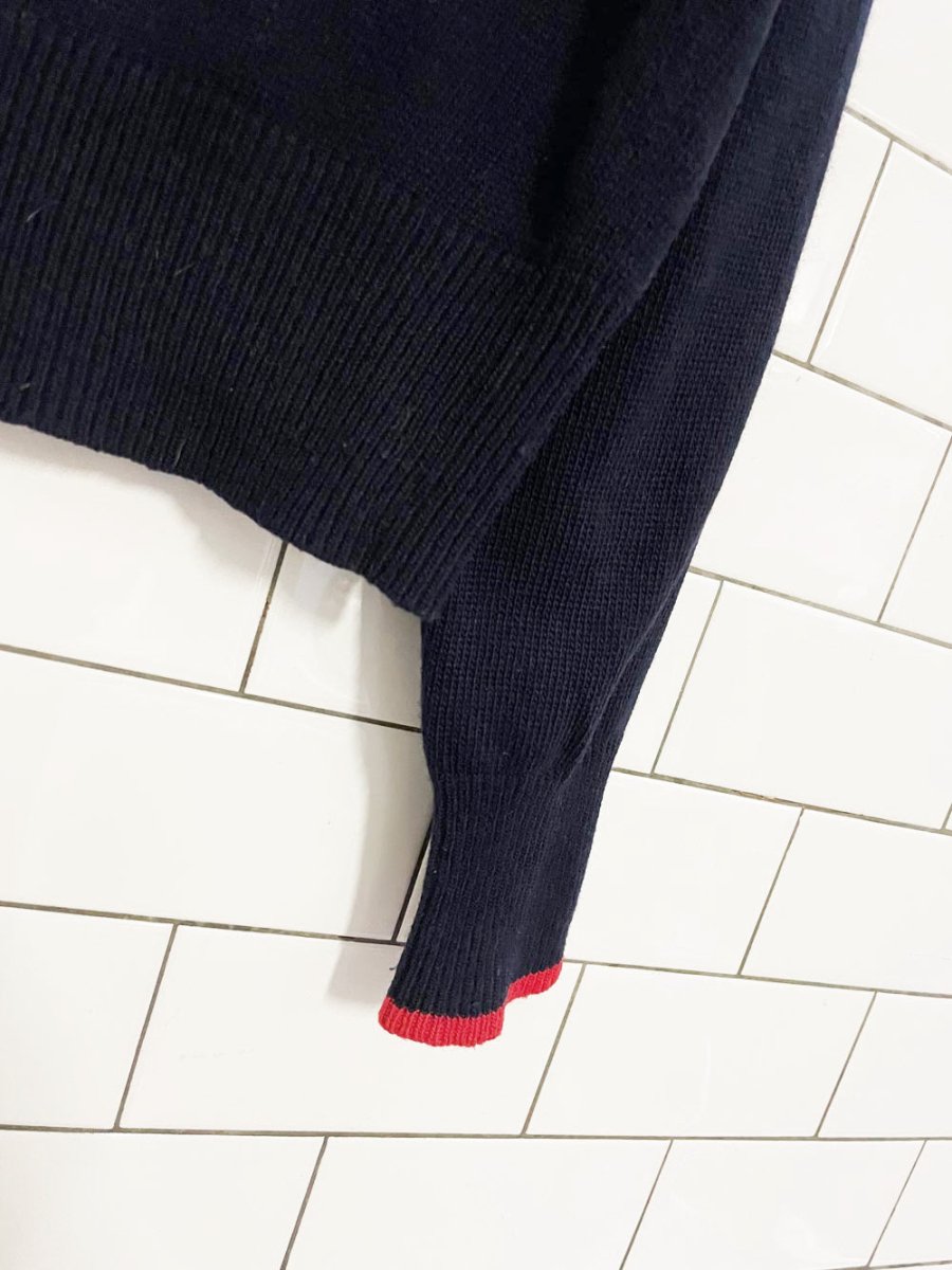 SET wool - cashmere zipped lips sweater | polyvore - good market thrift store