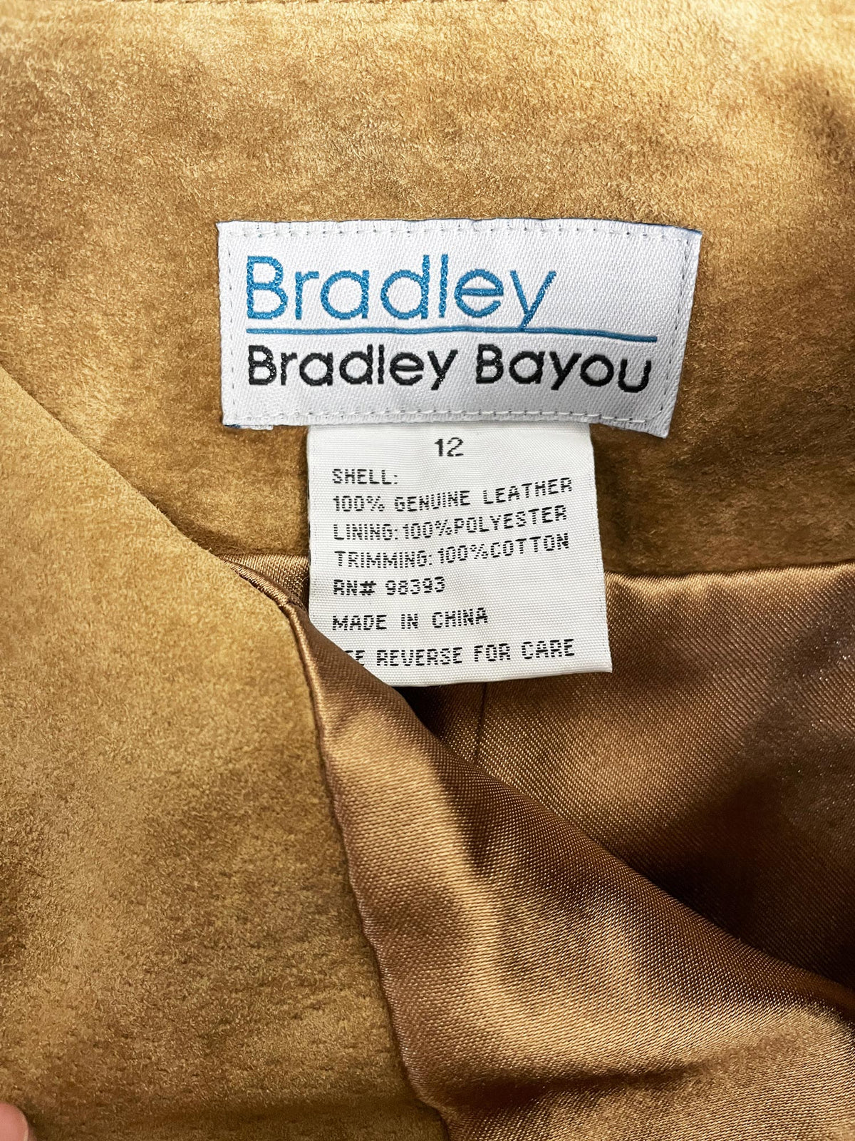 x2 vintage 00s bradley bayou suede crochet trim jacket + midi skirt | y2k