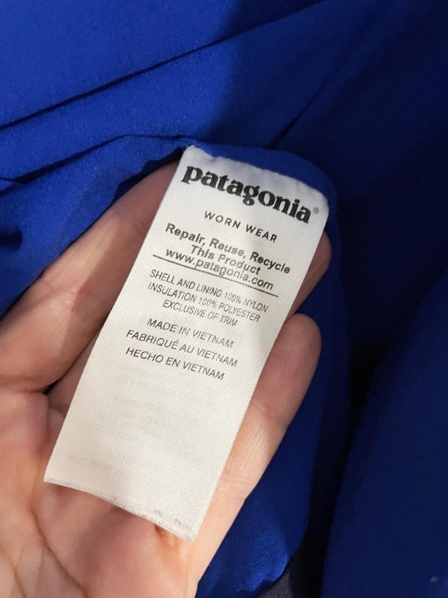 patagonia nano - air hoodie full zip jacket - good market thrift store