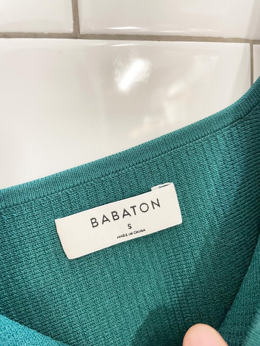 babaton sculpt knit cropped top | aritizia - good market thrift store