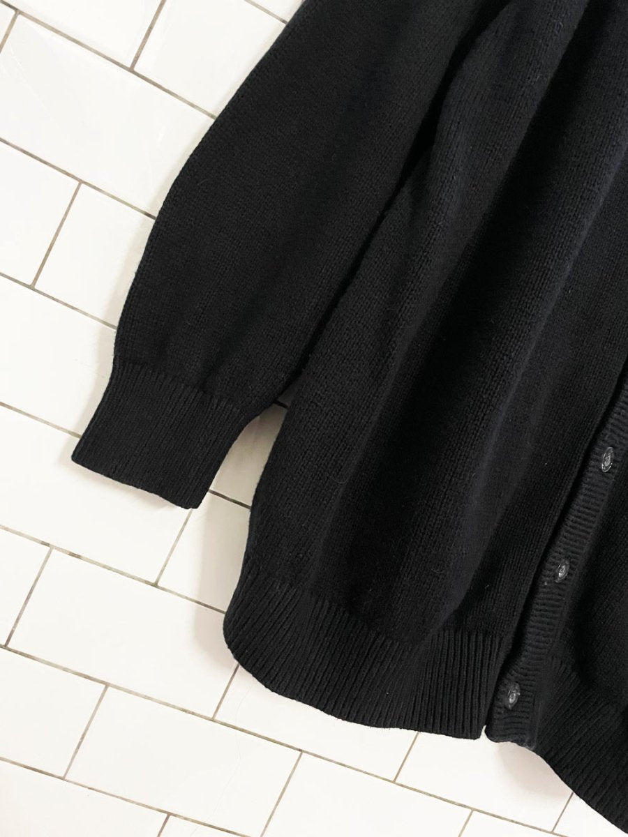 tna cotton - blend boyfriend knit cardigan | aritzia - good market thrift store