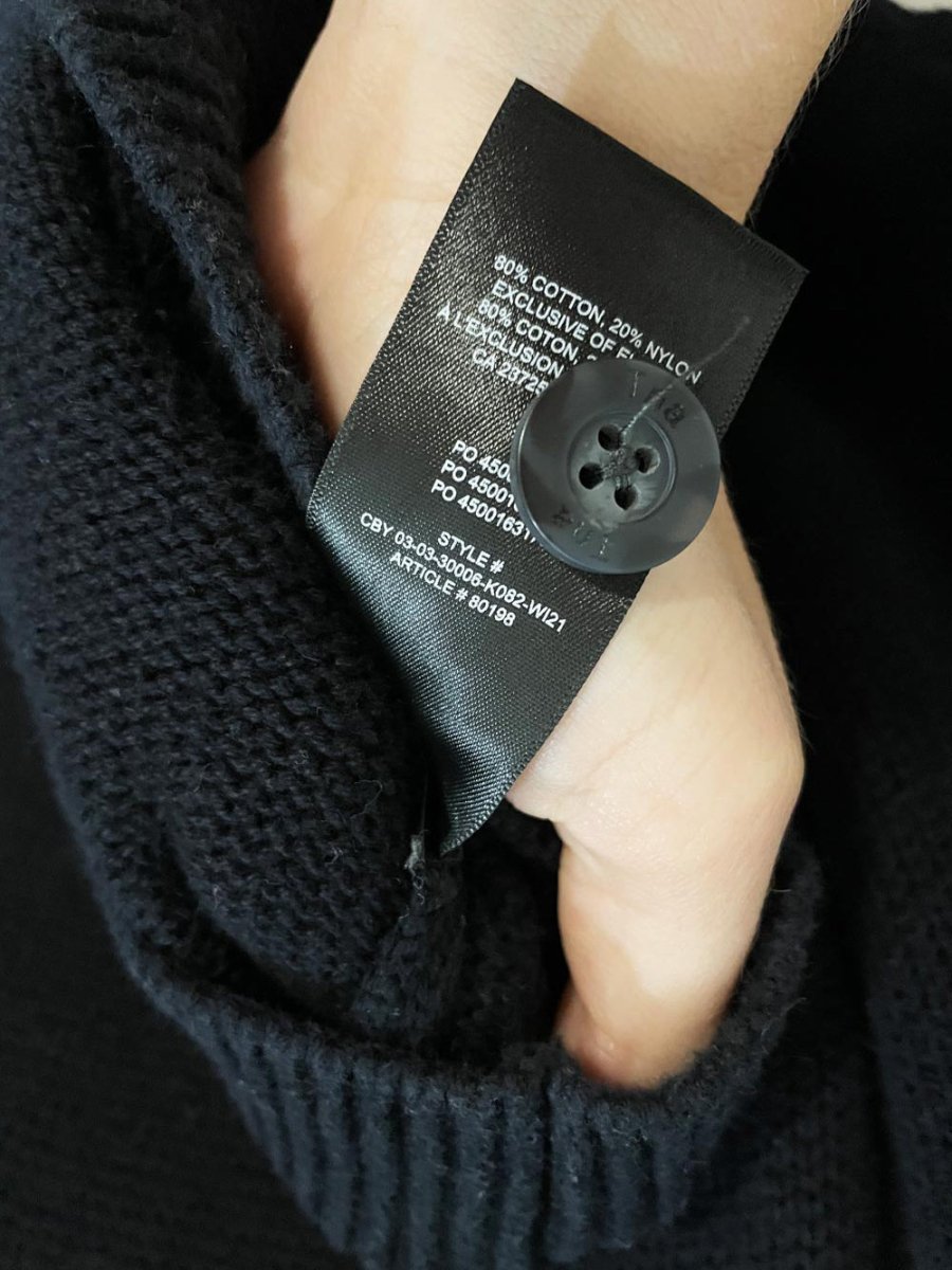 tna cotton - blend boyfriend knit cardigan | aritzia - good market thrift store