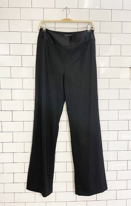 vintage 00s joeffer caoc wide leg tuxedo trouser - good market thrift store