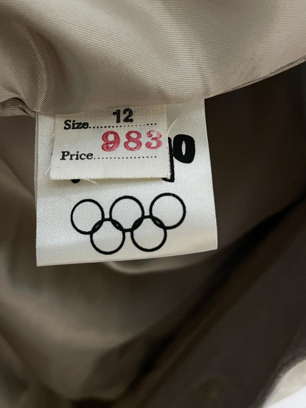 vintage olympic fox fur collar suede belted penny lane coat