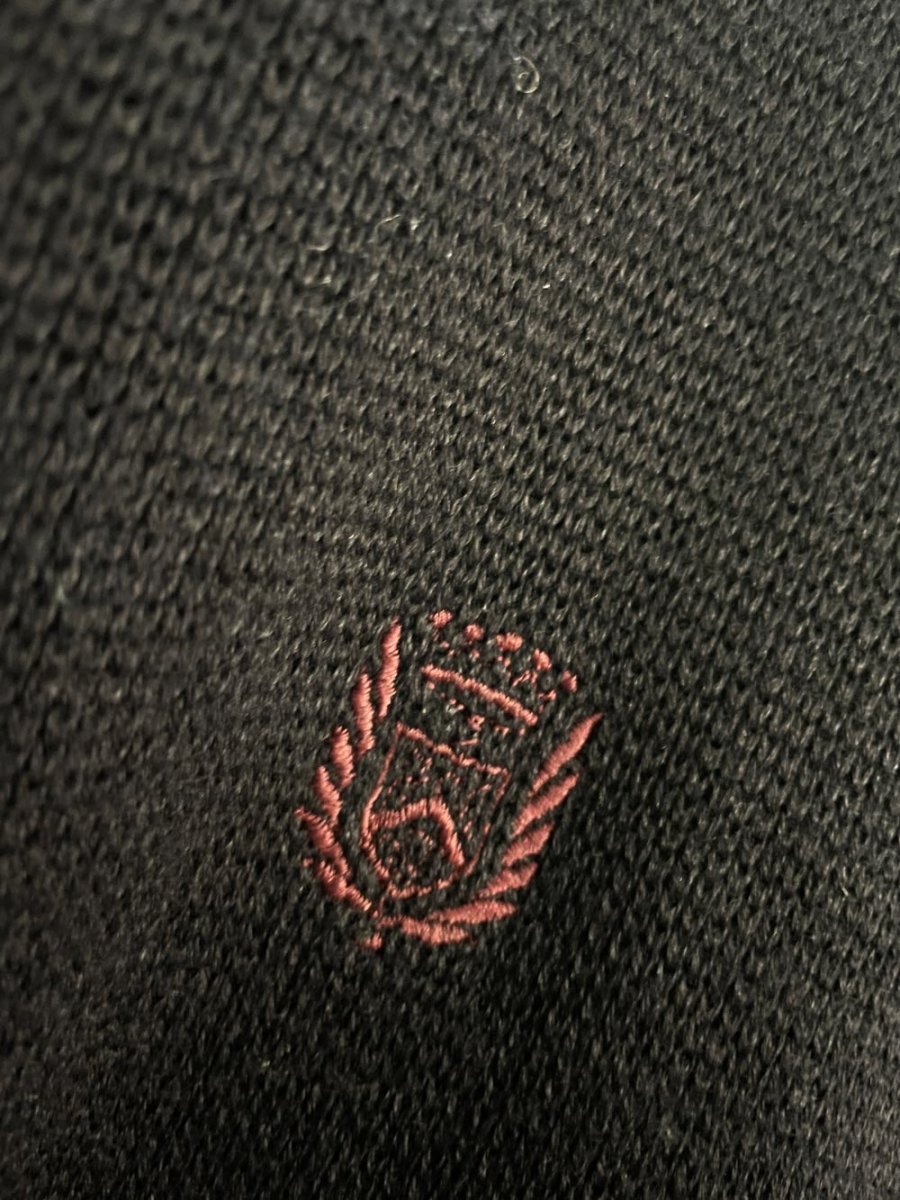 vintage wool - blend ribbed yoke cardigan sweater jacket - good market thrift store