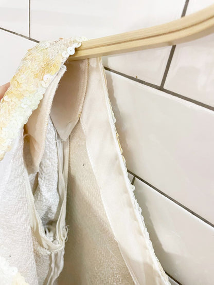 vintage liptons pastel sequin cocktail dress - good market thrift store