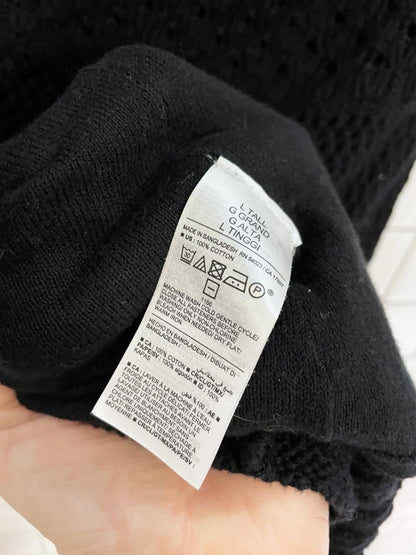 old navy crochet knit halter summer dress - good market thrift store