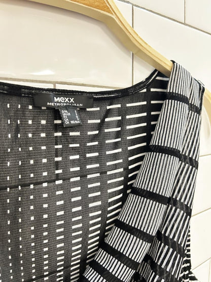 vintage 00s mexx ruched mesh cowl neck top - good market thrift store