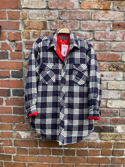 vintage palermo quilted flannel shirt jacket