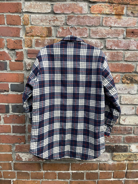 vintage palermo quilted flannel shirt jacket