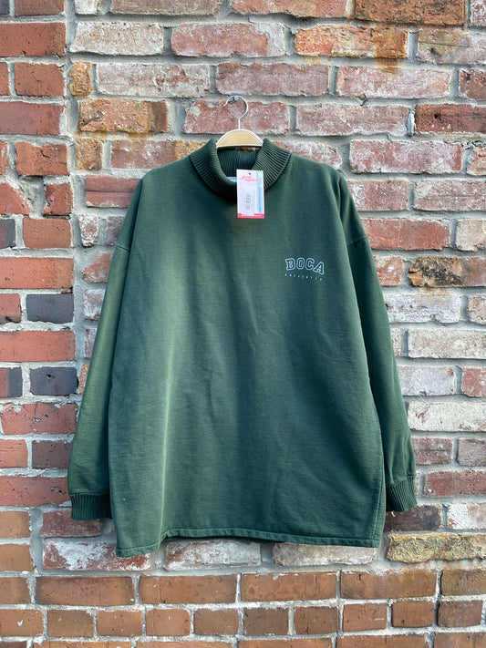 vintage 90s boca oversized turtle sweatshirt