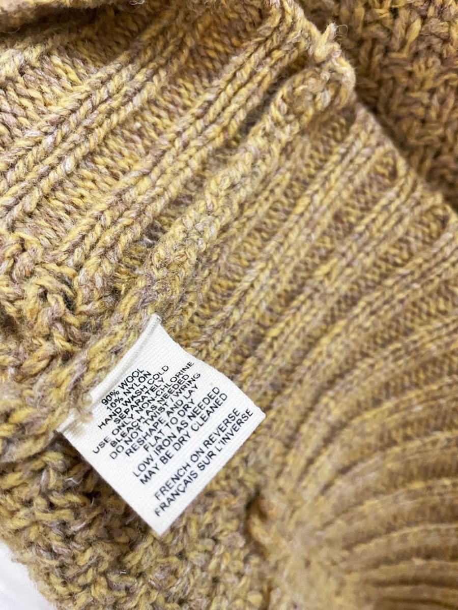 moth wool - blend argyle pom oversized sweater | anthropologie - good market thrift store