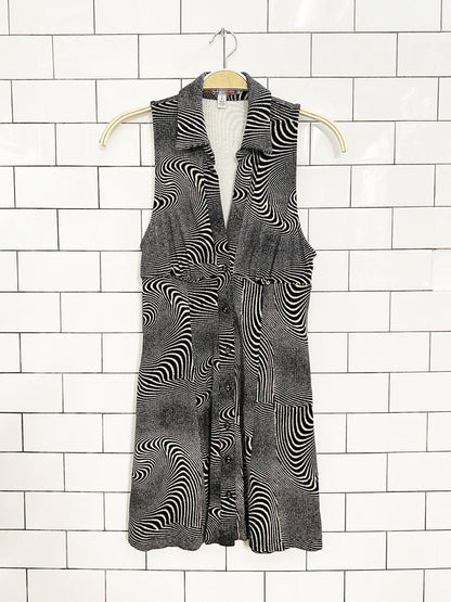 urban outfitters swirled knit mini dress - good market thrift store