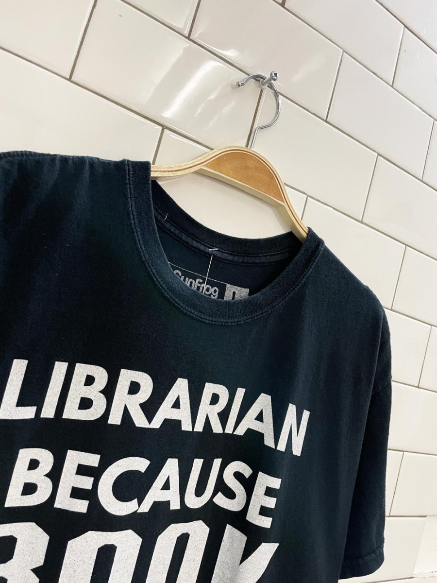 sunfrog book wizard graphic tee - good market thrift store