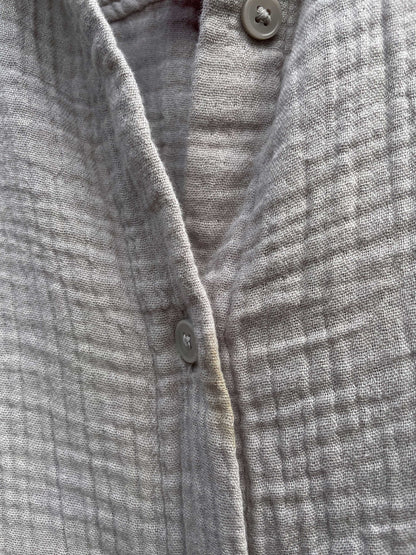 little moon gauze cotton relaxed shirt