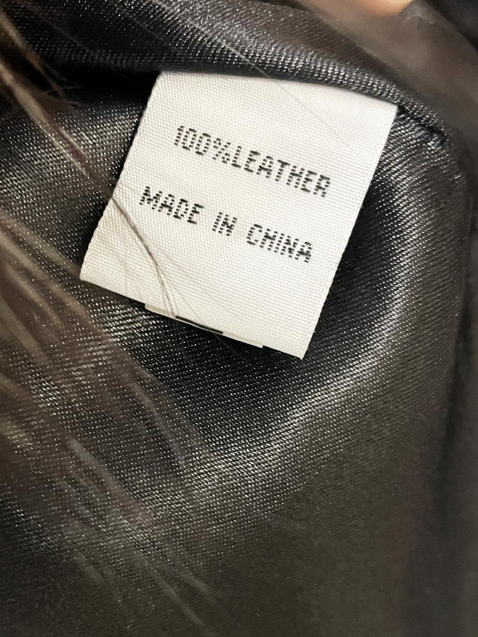 y2k cache fox fur collar + butter leather fitted jacket | removable collar | lambskin