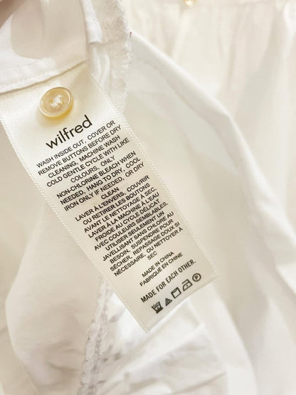 wilfred satire taffeta tiered midi dress | aritzia - good market thrift store