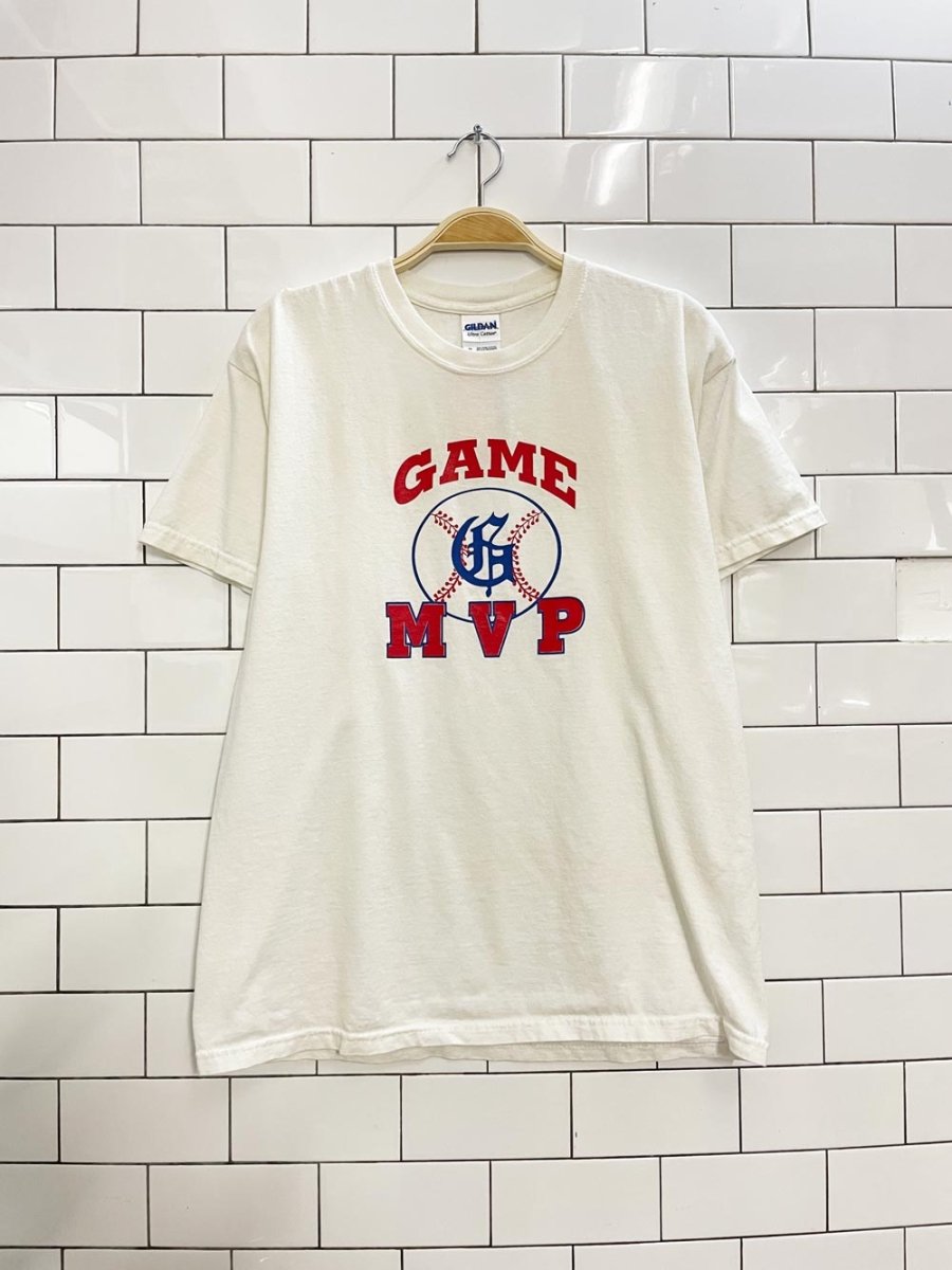 vintage game MVP baseball tee - good market thrift store