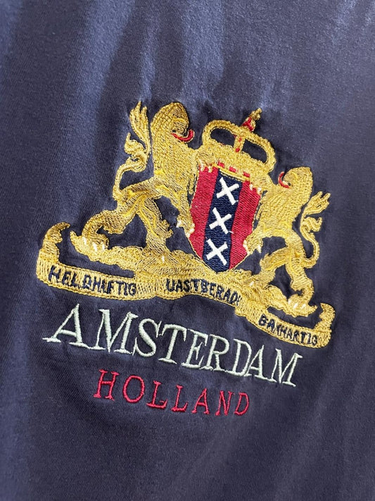 vintage 00s holland crest embroidered tee - good market thrift store
