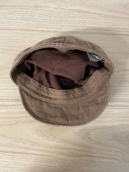 y2k roots hemp - cotton blend conductors hat - good market thrift store