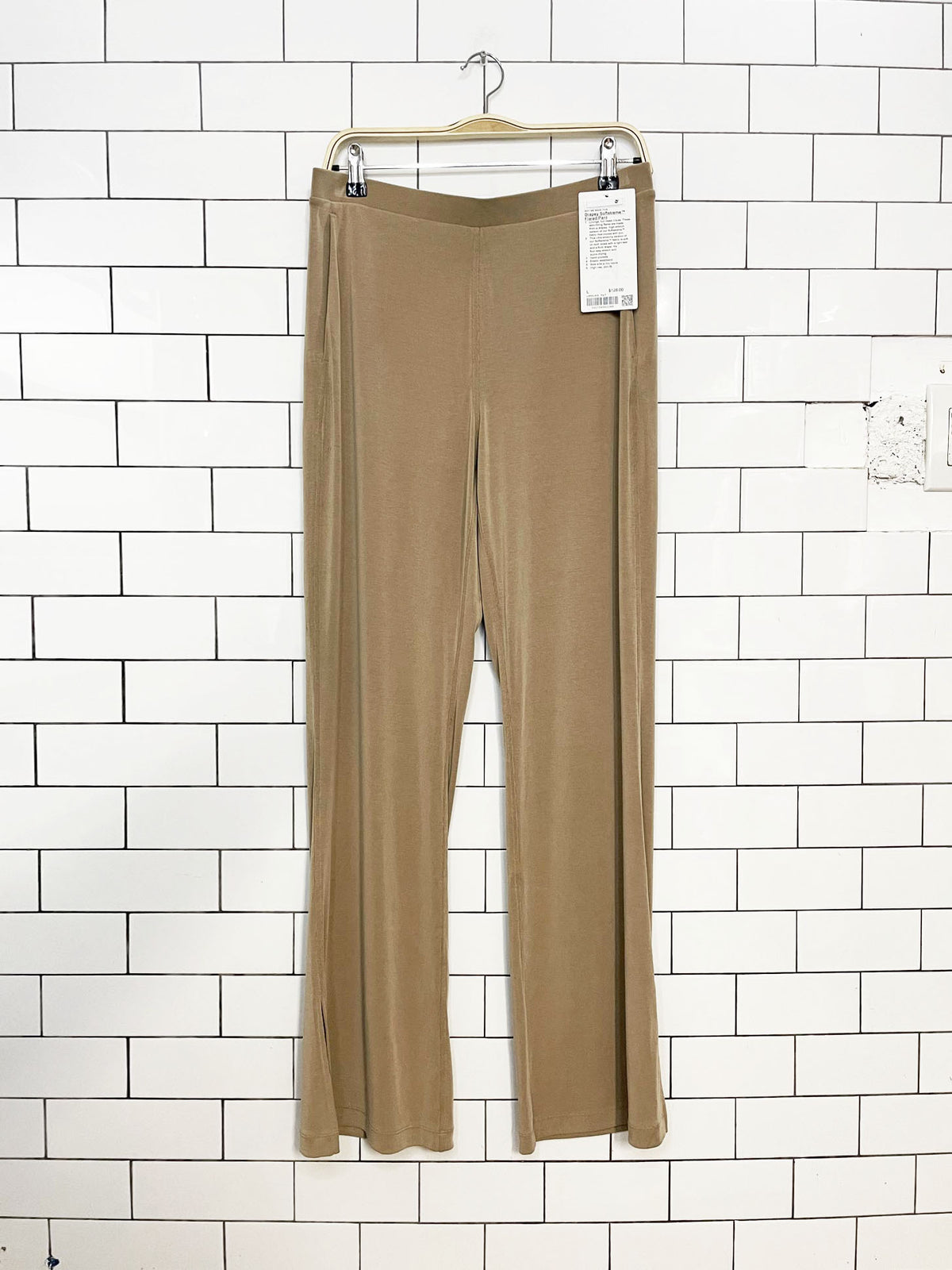 lululemon drapey softstreme flared lounge pants