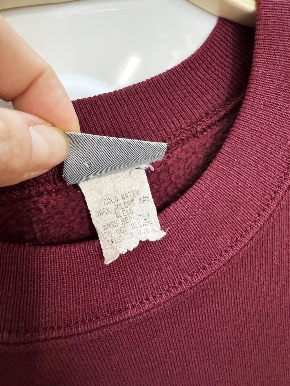 vintage 90s nike big swoosh sweatshirt | made in USA