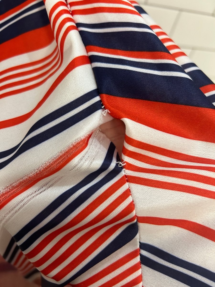 vintage 60s young & lively chevron midi dress | sears - good market thrift store