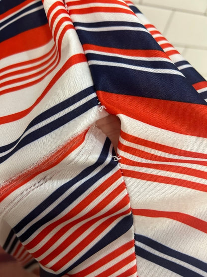 vintage 60s young & lively chevron midi dress | sears - good market thrift store