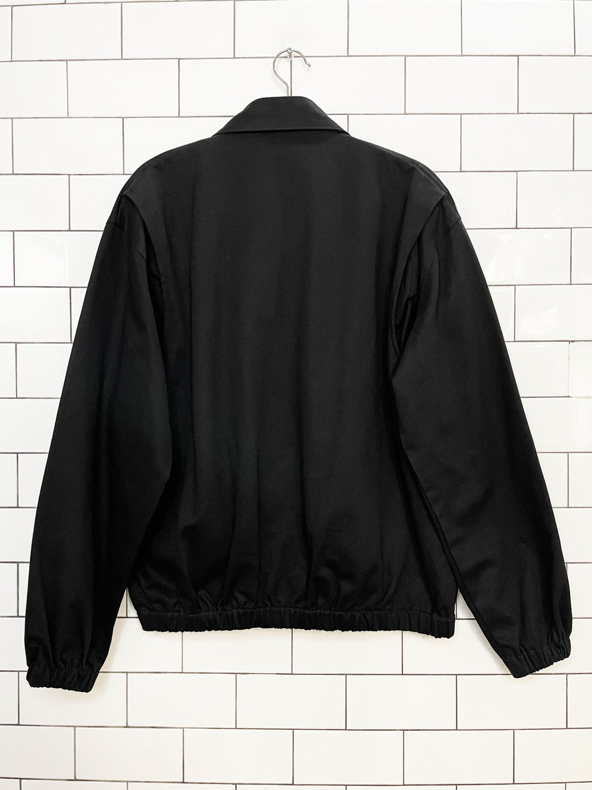 vintage 90s polo by ralph lauren golf crest full zip bomber jacket