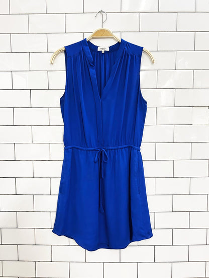 babaton benedict 100% silk sleevless mini dress | aritzia - good market thrift store