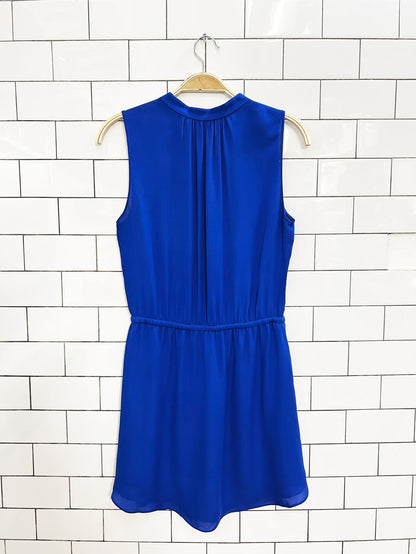 babaton benedict 100% silk sleevless mini dress | aritzia - good market thrift store