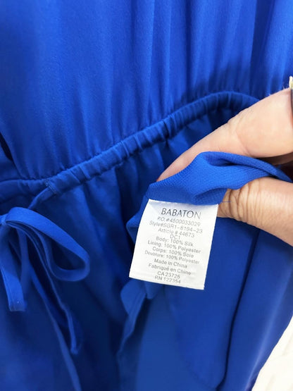 babaton benedict 100% silk sleevless mini dress | aritzia - good market thrift store