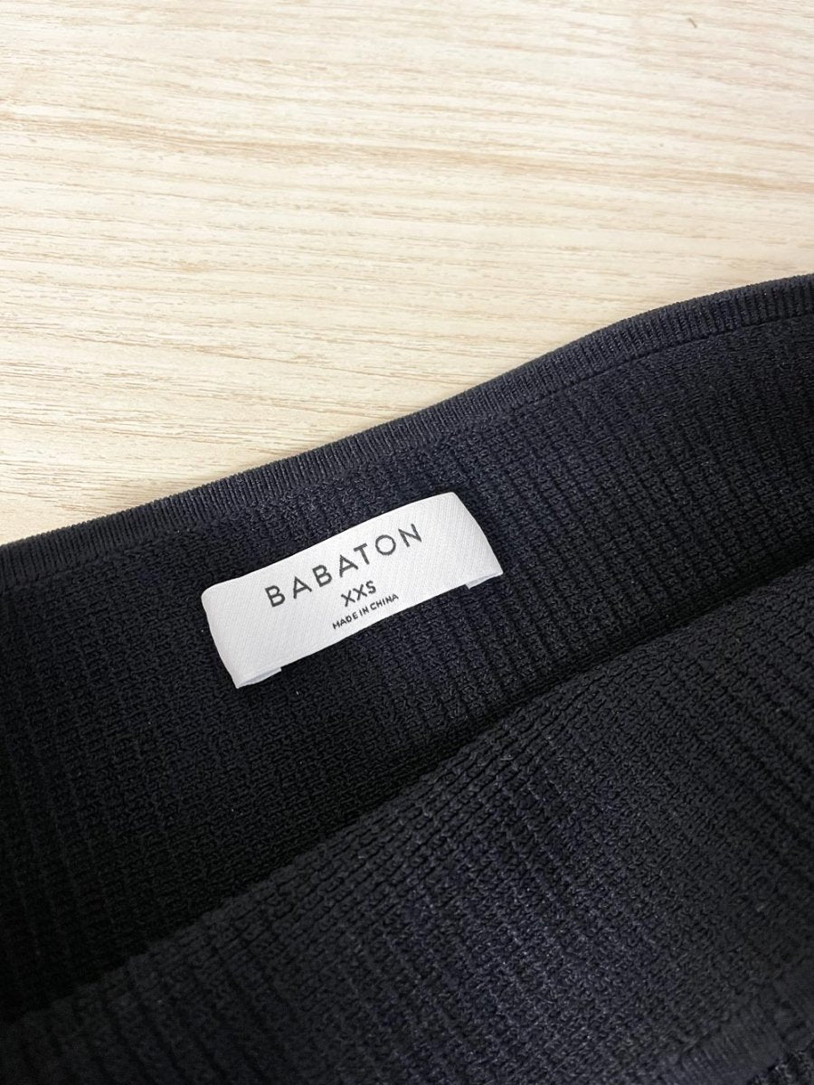 babaton sculpt racing stripe tube top | aritzia - good market thrift store