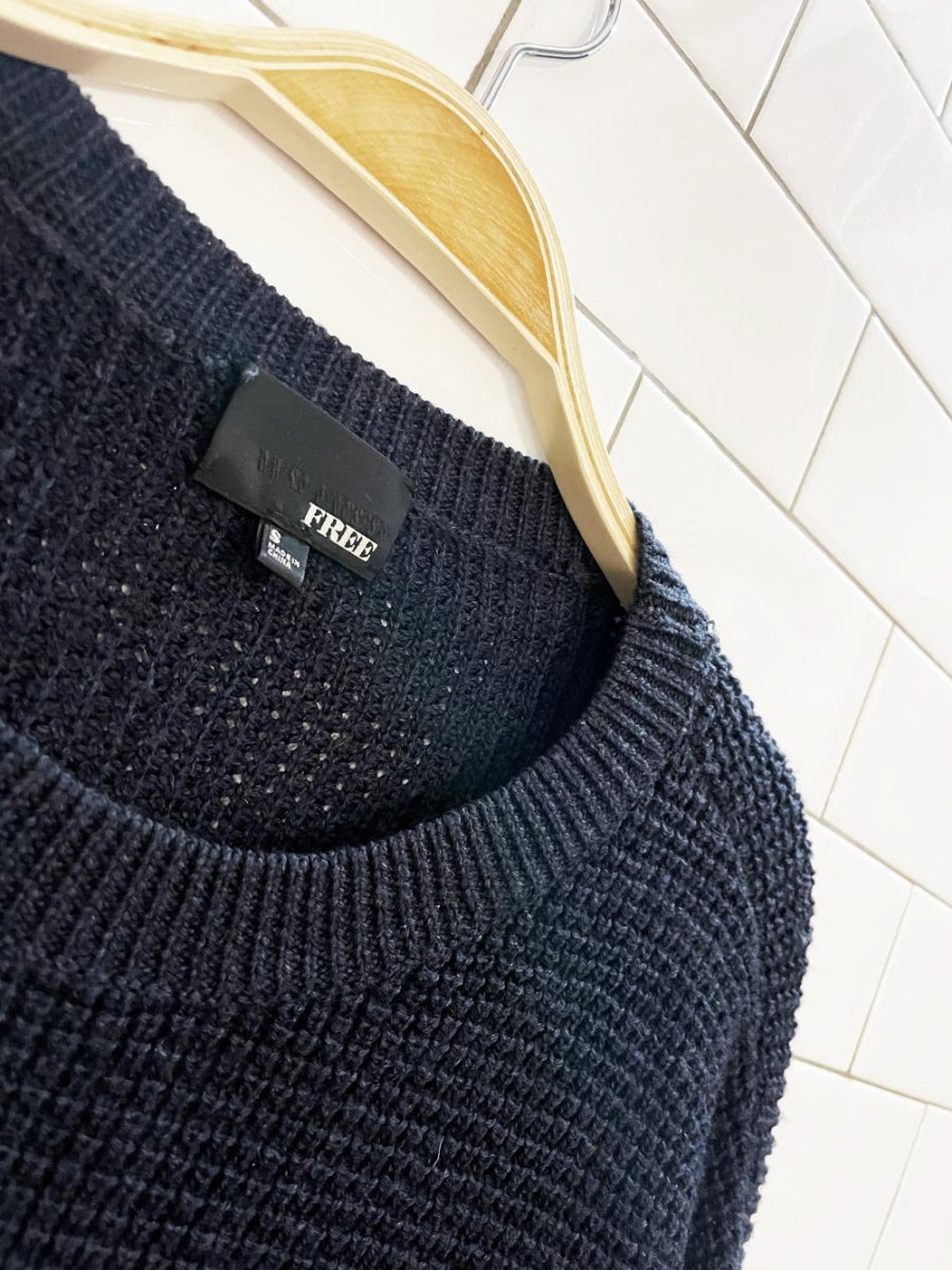 wilfred free isabelle 100% merino wool waffle knit sweater | aritzia - good market thrift store