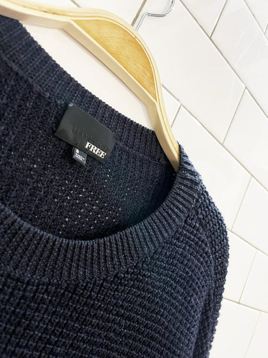 wilfred free isabelle 100% merino wool waffle knit sweater | aritzia - good market thrift store