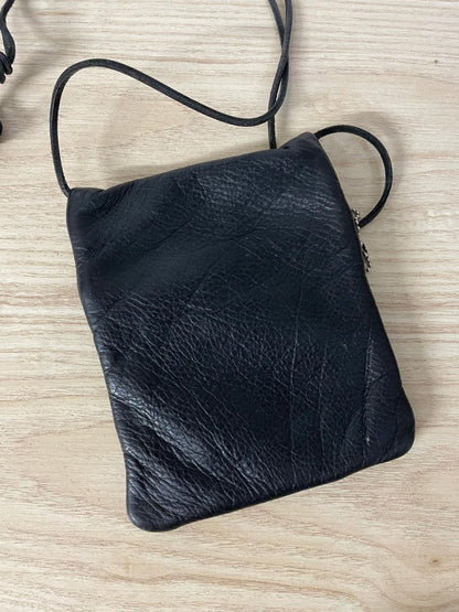 vintage 00s roots crossbody leather bag - good market thrift store