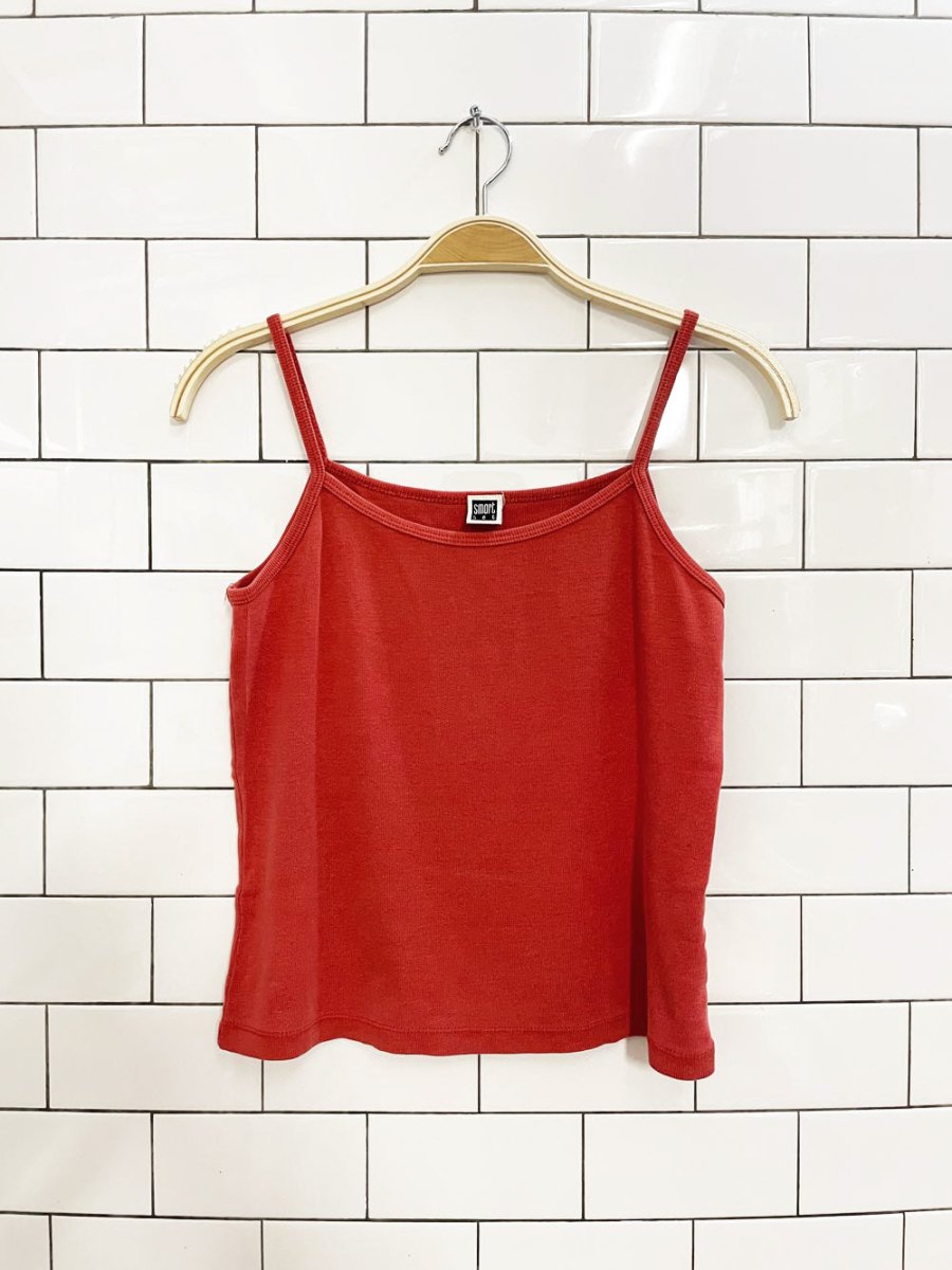 vintage 90s smart set minimal baby rib tank - good market thrift store