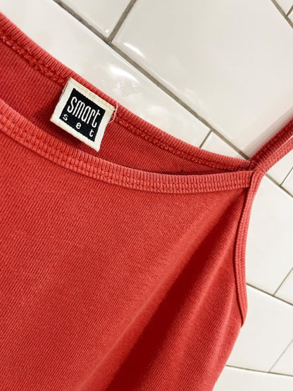 vintage 90s smart set minimal baby rib tank - good market thrift store