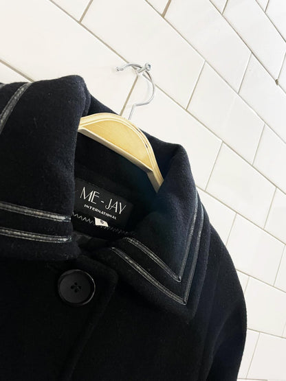 vintage me - jay wool - cashmere wool coat | made in Italy - good market thrift store