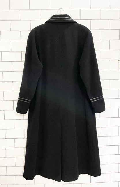 vintage me - jay wool - cashmere wool coat | made in Italy - good market thrift store