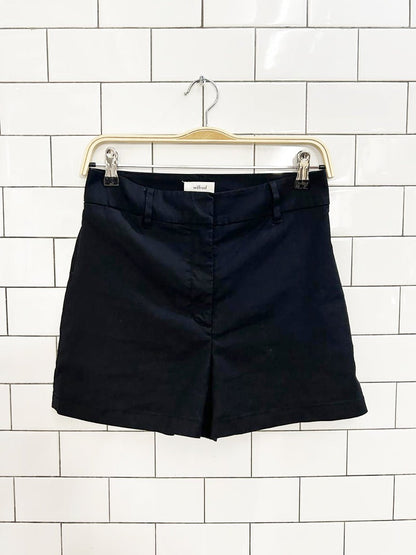 wilfred high rise linen - blend stretch short | aritzia - good market thrift store