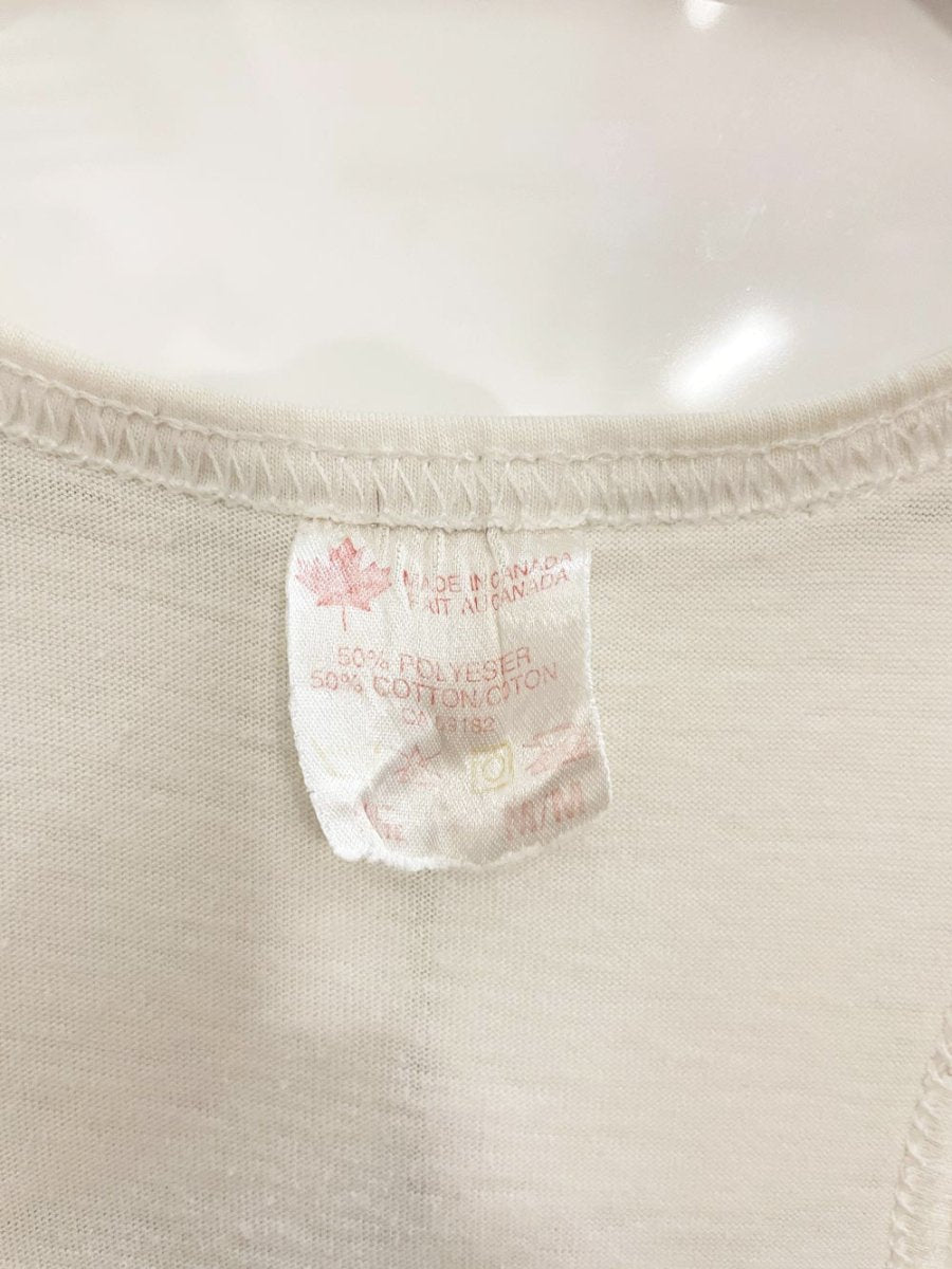 vintage 80s labatt blue zone tank - good market thrift store