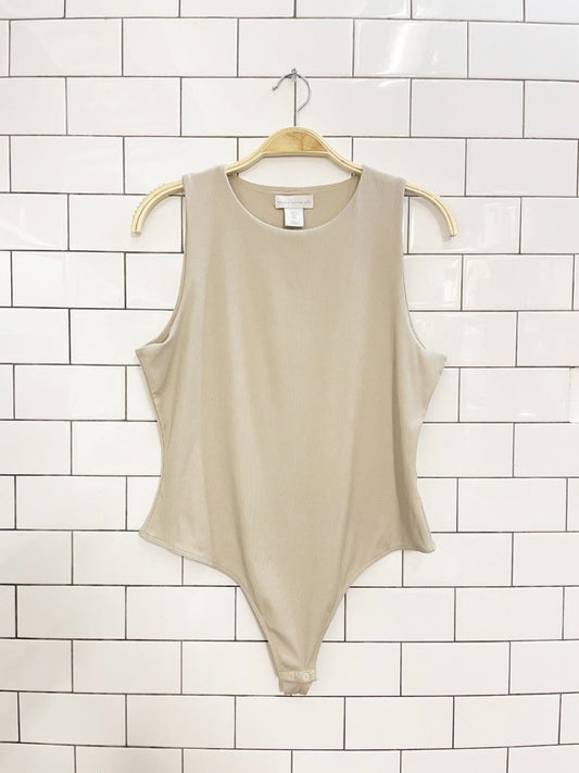 house of harlow 1960 high neck ribbed bodysuit - good market thrift store