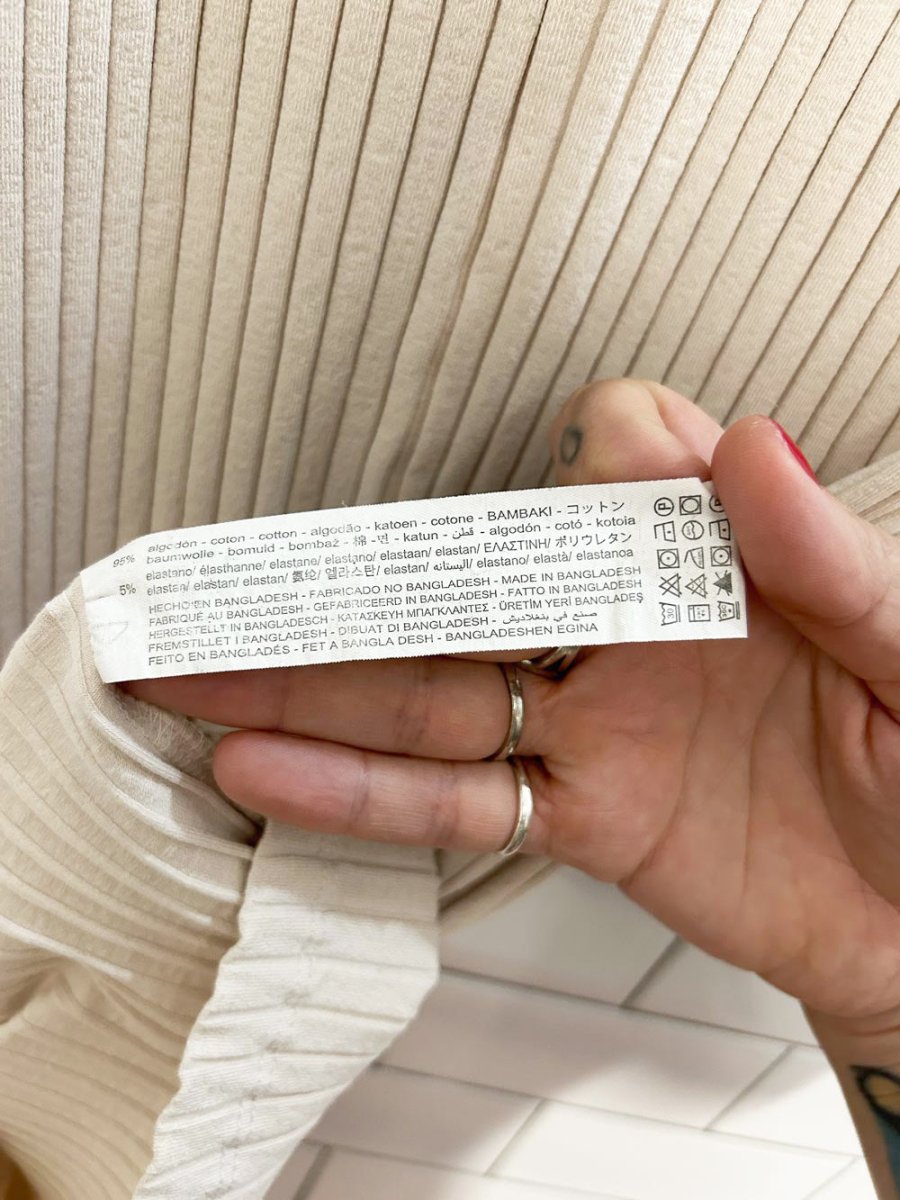 zara chunky ribbed racer back romper - good market thrift store