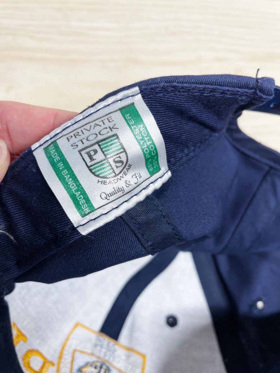 vintage 90s NYPD snapback hat | private stock - good market thrift store