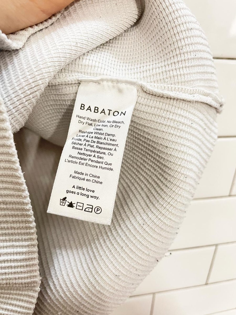 babaton sculpt knit tank pearl | aritzia - good market thrift store