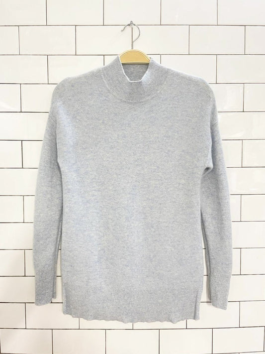 ll bean 100% cashmere mock neck sweater - good market thrift store