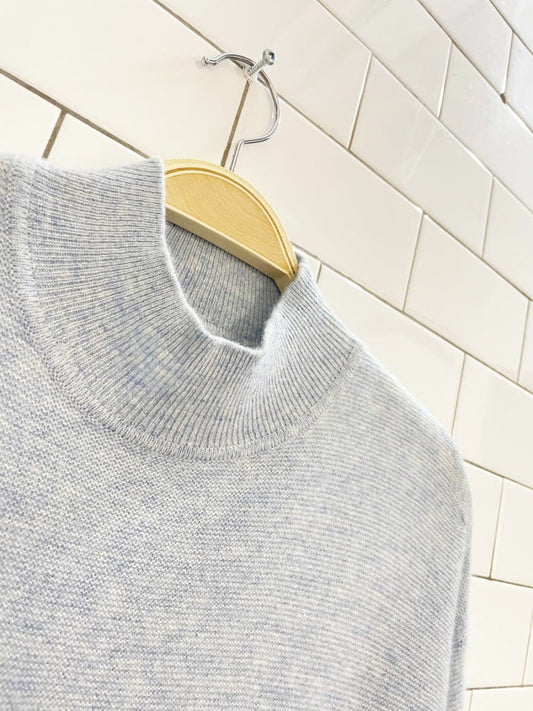 ll bean 100% cashmere mock neck sweater - good market thrift store